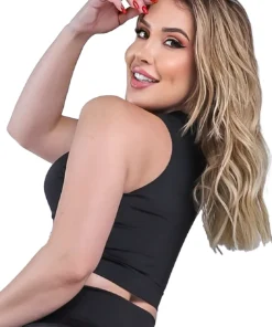 Alternative view of Top Grace Golinha Preto