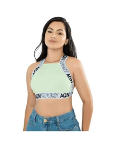 Alternative view of Kit Top Cropped Variados Multicolorido (3 Unidades)