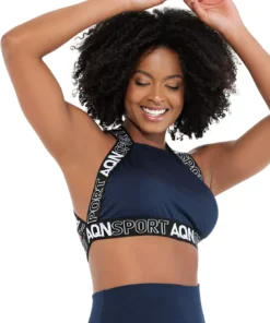 Top Cruzado Friend Basic Marinho